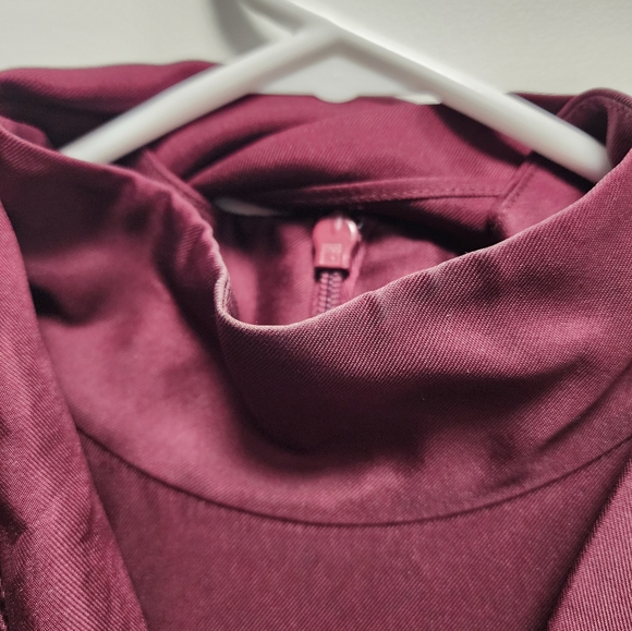 Ted Baker London Burgundy & Black Dress size 2 - Picture 4 of 9